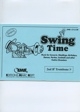 Swing Time (2nd Bb Trombone BC) - Parts & Score