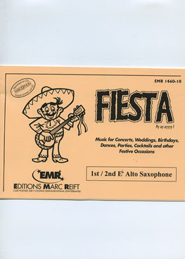 Fiesta (1st/2nd Eb Alto Sax) - Parts & Score