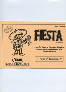 Fiesta (1st/2nd Bb Trombone BC) - Parts & Score