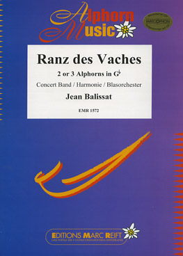 Ranz des Vaches (2-3 Alphorns in Gb Solo) - Parts & Score