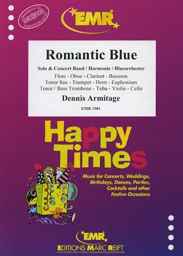 Romantic Blue (Tenor Saxophone Solo) - Parts & Score