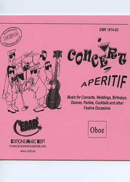 Concert Aperitif (Oboe) - Parts & Score