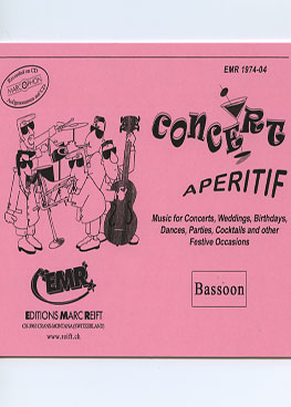 Concert Aperitif (Bassoon) - Parts & Score