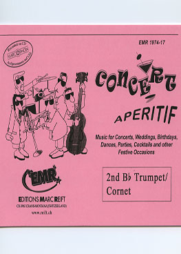 Concert Aperitif (2nd Bb Trumpet/Cornet) - Parts & Score