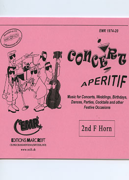 Concert Aperitif (2nd F Horn) - Parts & Score