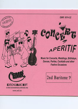 Concert Aperitif (2nd Baritone BC) - Parts & Score