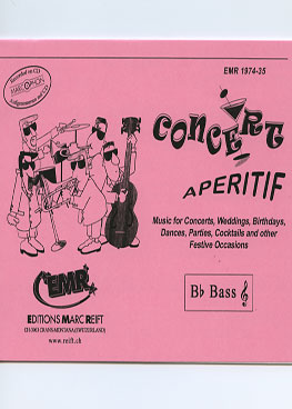 Concert Aperitif (Bb Bass TC) - Parts & Score