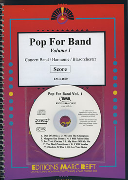 Pop for Band Vol. 1 (Score) - Parts & Score