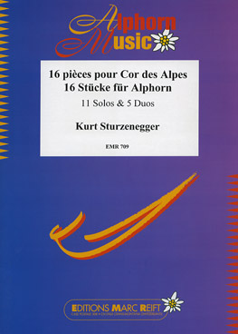 16 Stcke fr Alphorn (Solos/Duets) - Parts & Score