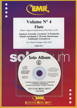 Solo Album Vol. 04 + CD - Parts & Score