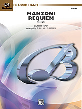 MANZONI REQUIEM (EXCERPTS) - Score only