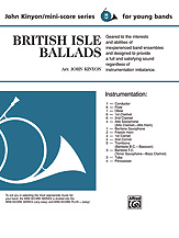 BRITISH ISLE BALLADS - Parts & Score