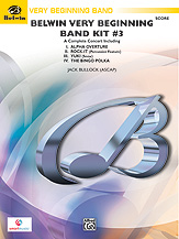 BELWIN VERY BEGINNING BAND KIT #3 - Score only