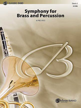 SYMPHONY FOR BRASS AND PERCUSSION - Score only