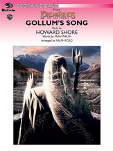 GOLLUM'S SONG (FROM THE LORD OF THE RINGS: THE TWO TOWERS) - Parts & Score