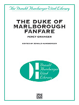 THE DUKE OF MARLBOROUGH FANFARE - Score only