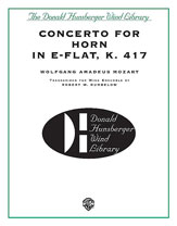 CONCERTO FOR HORN IN E-FLAT, K. 417 - Parts & Score