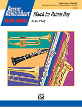 MARCH FOR PATRIOT DAY - Parts & Score