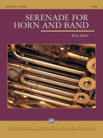 SERENADE FOR HORN AND BAND - Parts & Score