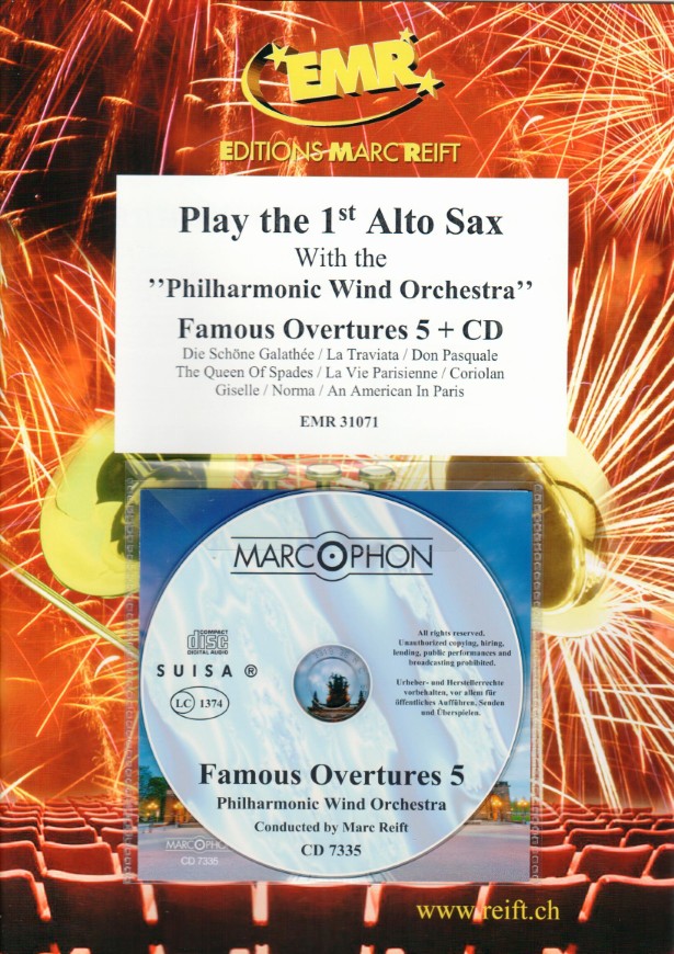 PLAY THE 1ST ALTO SAX WITH THE PHILHARMONIC WIND ORCHESTRA